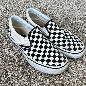 Checkered Vans